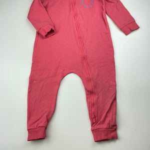 Girls Bonds, MOOVE fleece lined stretchy romper, GUC, size 2,  