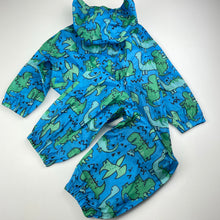 Load image into Gallery viewer, Boys Next, lightweight rain suit / outdoor playsuit, small marks upper chest, FUC, size 2,  