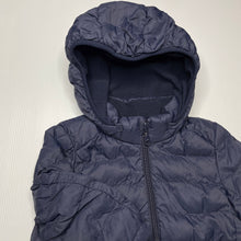 Load image into Gallery viewer, unisex Uniqlo, navy puffer jacket / coat, GUC, size 1,  