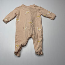 Load image into Gallery viewer, Girls Anko, soft cotton zip coverall / romper, FUC, size 0000,  