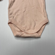 Load image into Gallery viewer, Girls Baby Berry, pink soft cotton bodysuit / romper, GUC, size 000,  