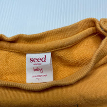 Load image into Gallery viewer, Girls Seed, cotton lightweight sweater / jumper, rabbit, light mark left cuff, FUC, size 1,  