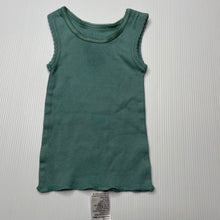 Load image into Gallery viewer, unisex Big Softies, soft feel cotton singlet top, EUC, size 000,  