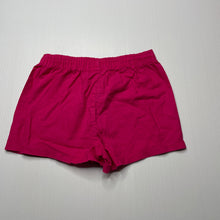 Load image into Gallery viewer, Girls pink, lightweight cotton shorts, elasticated, GUC, size 2,  