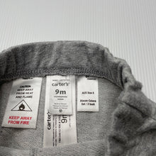 Load image into Gallery viewer, unisex Carters, grey marle casual pants / bottoms, FUC, size 0,  
