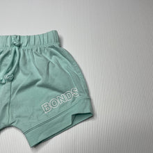 Load image into Gallery viewer, unisex Bonds, Organics lightweight stretchy shorts, elasticated, EUC, size 000,  