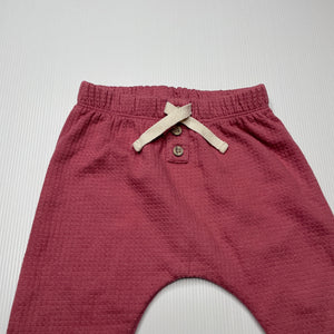 Girls Anko, waffle pants / bottoms, elasticated, EUC, size 00,  