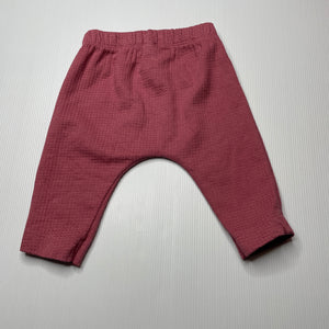 Girls Anko, waffle pants / bottoms, elasticated, EUC, size 00,  