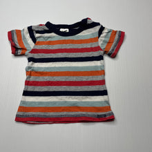 Load image into Gallery viewer, Boys Baby Biz, striped cotton t-shirt / top, EUC, size 000,  