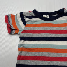 Load image into Gallery viewer, Boys Baby Biz, striped cotton t-shirt / top, EUC, size 000,  