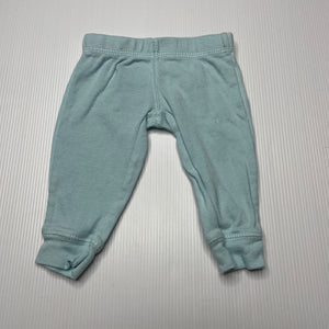 unisex Carters, cotton leggings / bottoms, dog, GUC, size 0000,  