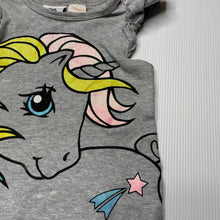 Load image into Gallery viewer, Girls My Little Pony, grey cotton top, FUC, size 2,  