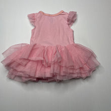 Load image into Gallery viewer, Girls Target, pink stretchy tutu romper, light marks, FUC, size 000,  