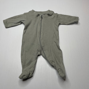 unisex Anko, cotton zip coverall / romper, GUC, size 00000,  