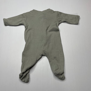 unisex Anko, cotton zip coverall / romper, GUC, size 00000,  