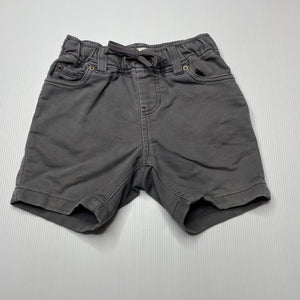 Boys Country Road, grey casual shorts, elasticated, GUC, size 2,  