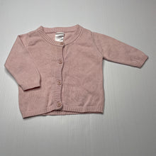 Load image into Gallery viewer, Girls Tiny Little Wonders, knitted cotton cardigan, FUC, size 0000,  