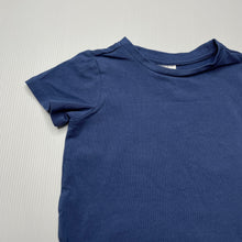 Load image into Gallery viewer, unisex Target, blue stretchy t-shirt / top, EUC, size 1,  