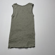 Load image into Gallery viewer, unisex Anko, green cotton singlet top, GUC, size 1,  