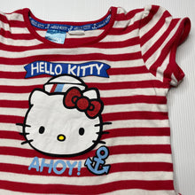 Load image into Gallery viewer, Girls San Rio, Hello Kitty soft cotton t-shirt / top, GUC, size 3,  