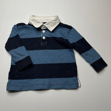 Load image into Gallery viewer, Boys Anko, striped cotton polo shirt top, FUC, size 1,  