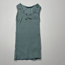 Load image into Gallery viewer, Boys Anko, blue cotton singlet top, GUC, size 0000,  