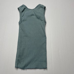 Boys Anko, blue cotton singlet top, GUC, size 0000,  