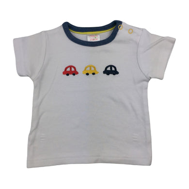 Ollie's Place soft cotton t-shirt / tee, cars, size 000, Pre-loved