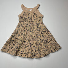 Load image into Gallery viewer, Girls Target, ribbed stretchy summer dress, GUC, size 2, L: 42cm