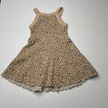 Load image into Gallery viewer, Girls Target, ribbed stretchy summer dress, GUC, size 2, L: 42cm