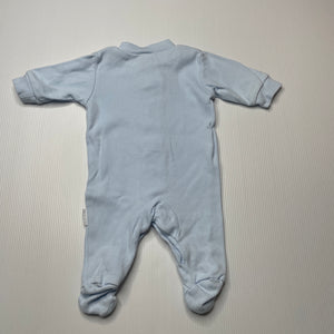 unisex Target, ribbed cotton coverall / romper, FUC, size 00000,  