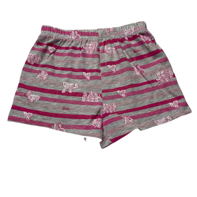 Girls Barbie, striped pyjama shorts, GUC, size 3-4,  