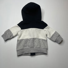 Load image into Gallery viewer, Boys Baby Berry, fleece lined zip hoodie sweater, GUC, size 00,  