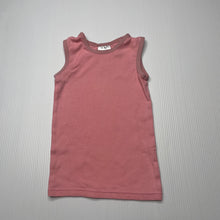 Load image into Gallery viewer, Girls Target, pink cotton singlet top, GUC, size 000,  