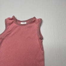 Load image into Gallery viewer, Girls Target, pink cotton singlet top, GUC, size 000,  