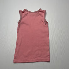 Load image into Gallery viewer, Girls Target, pink cotton singlet top, GUC, size 000,  