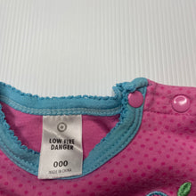 Load image into Gallery viewer, Girls Target, pink cotton romper, FUC, size 000,  