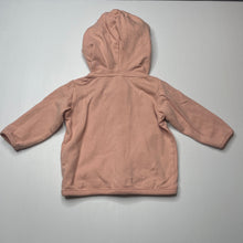 Load image into Gallery viewer, Girls Anko, pink cotton lightweight zip hoodie sweater, EUC, size 00,  