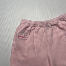 Load image into Gallery viewer, Girls Guess, pink cotton pants / bottoms, elasticated, EUC, size 6 months,  