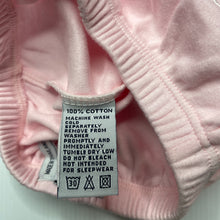 Load image into Gallery viewer, Girls Guess, pink cotton pants / bottoms, elasticated, EUC, size 6 months,  