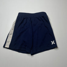 Load image into Gallery viewer, Boys Hurley, navy sports / activewear shorts, elasticated, FUC, size 4,  