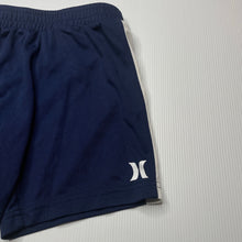 Load image into Gallery viewer, Boys Hurley, navy sports / activewear shorts, elasticated, FUC, size 4,  