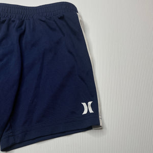 Boys Hurley, navy sports / activewear shorts, elasticated, FUC, size 4,  