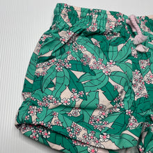 Load image into Gallery viewer, Girls Cotton On, lightweight floral cotton shorts, elasticated, GUC, size 4,  