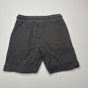 Boys KID, grey cotton shorts, elasticated, GUC, size 5,  