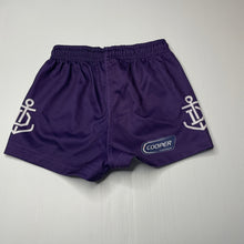 Load image into Gallery viewer, unisex Cooper TeamWear, Freemantle Dockers sports activewear shorts, GUC, size 8,  