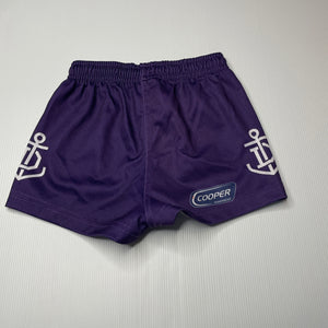 unisex Cooper TeamWear, Freemantle Dockers sports activewear shorts, GUC, size 8,  