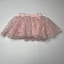 Load image into Gallery viewer, Girls Mango, cotton lined tulle skirt, elasticated, FUC, size 0,  