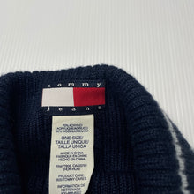 Load image into Gallery viewer, unisex Tommy Hilfiger, wool blend knitted hat / beanie, EUC, size 7-10,  