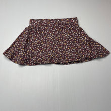 Load image into Gallery viewer, Girls Anko, floral cotton skirt, built-in shorts, elasticated, GUC, size 3,  